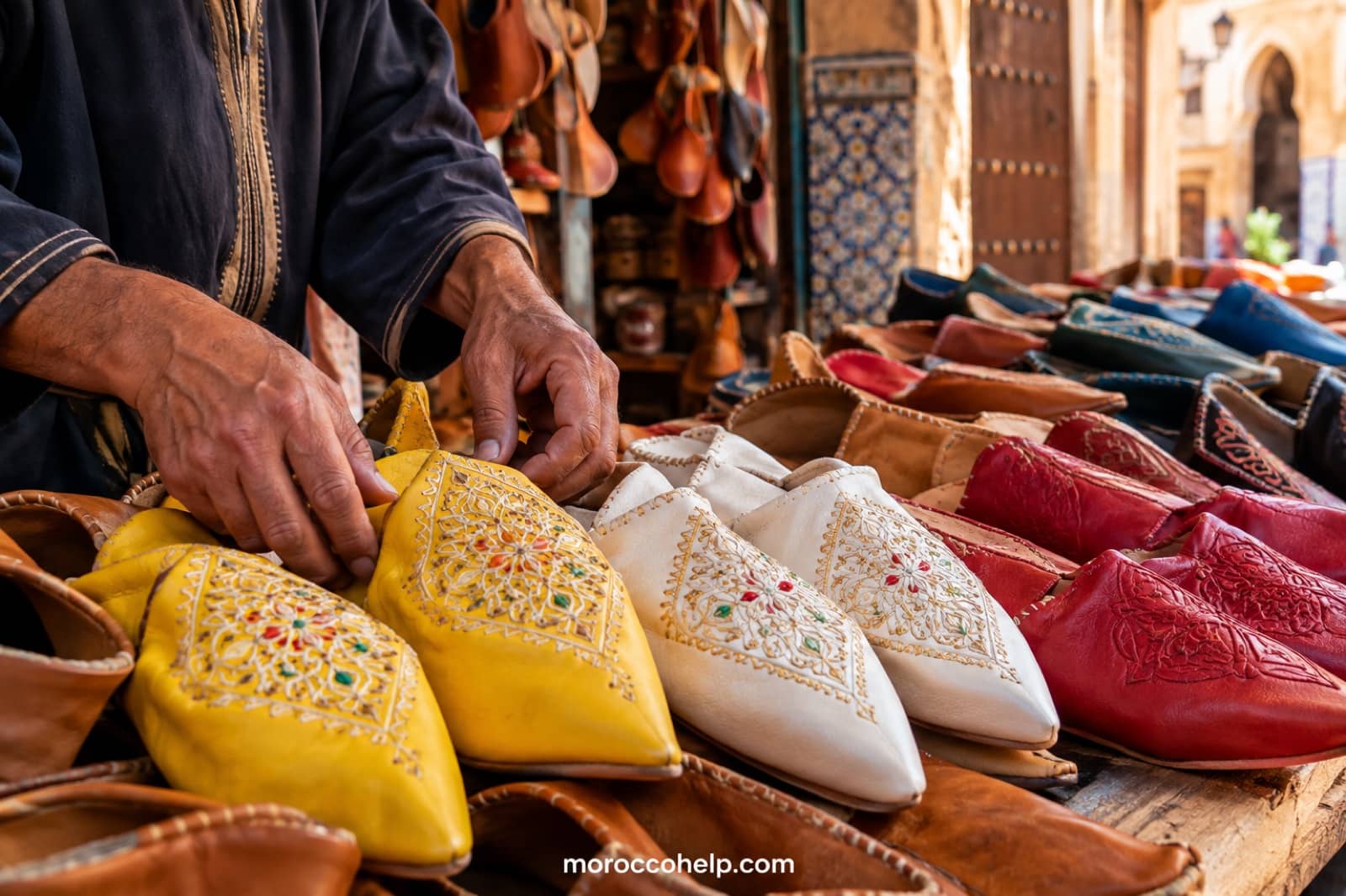 Babouche (belgha) - Fès · souks
